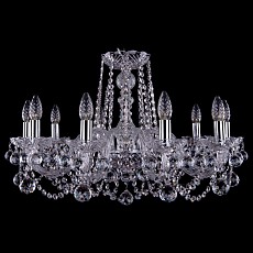 Подвесная люстра bohemia ivele crystal 1402 1402-10-240-ni-balls